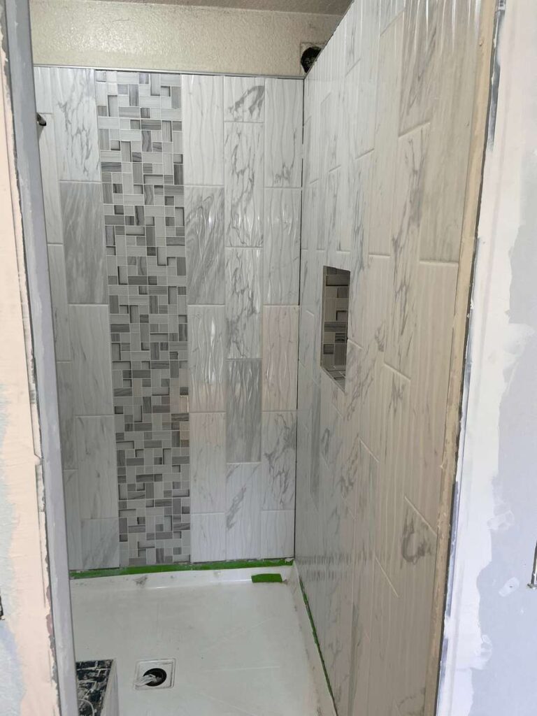 shower renovation in shoreline, wa